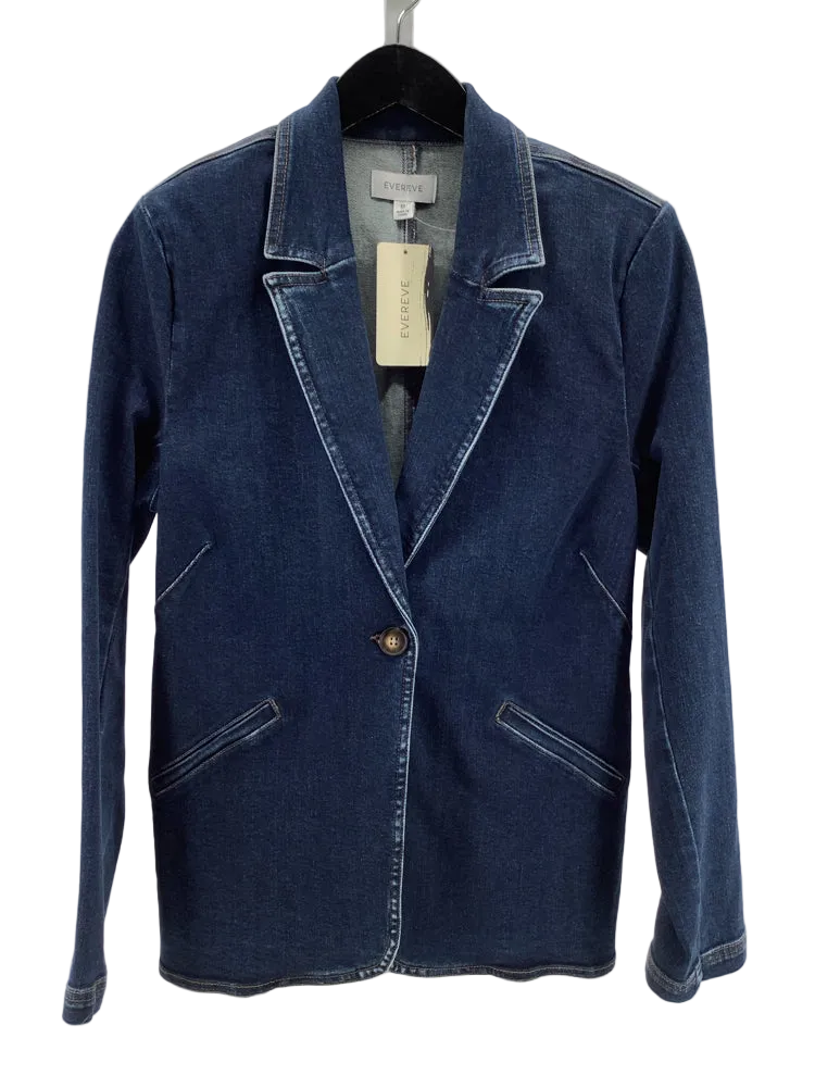 Evereve Size M Denim Blazer