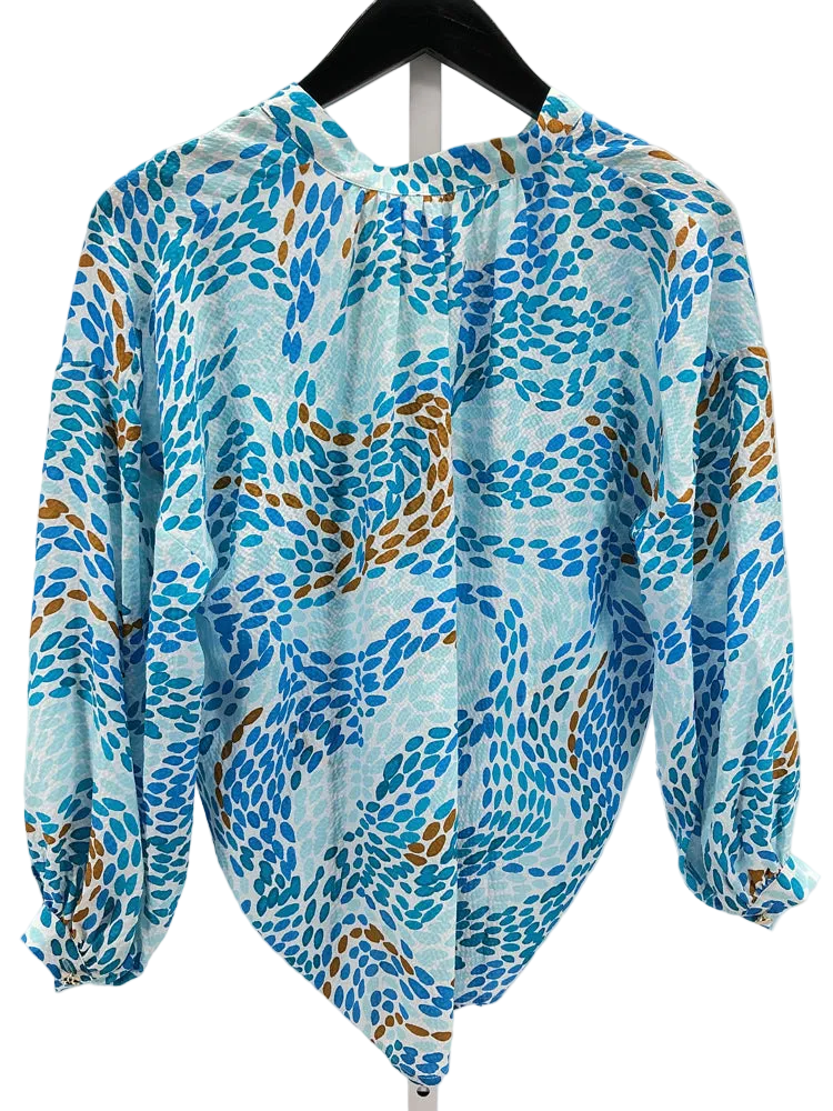 Marie Oliver Size XS Blue Multi Shirt