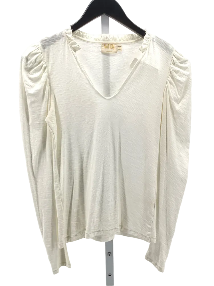 Nation Size S White Shirt