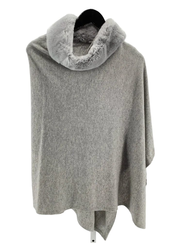 Kinross Gray Poncho