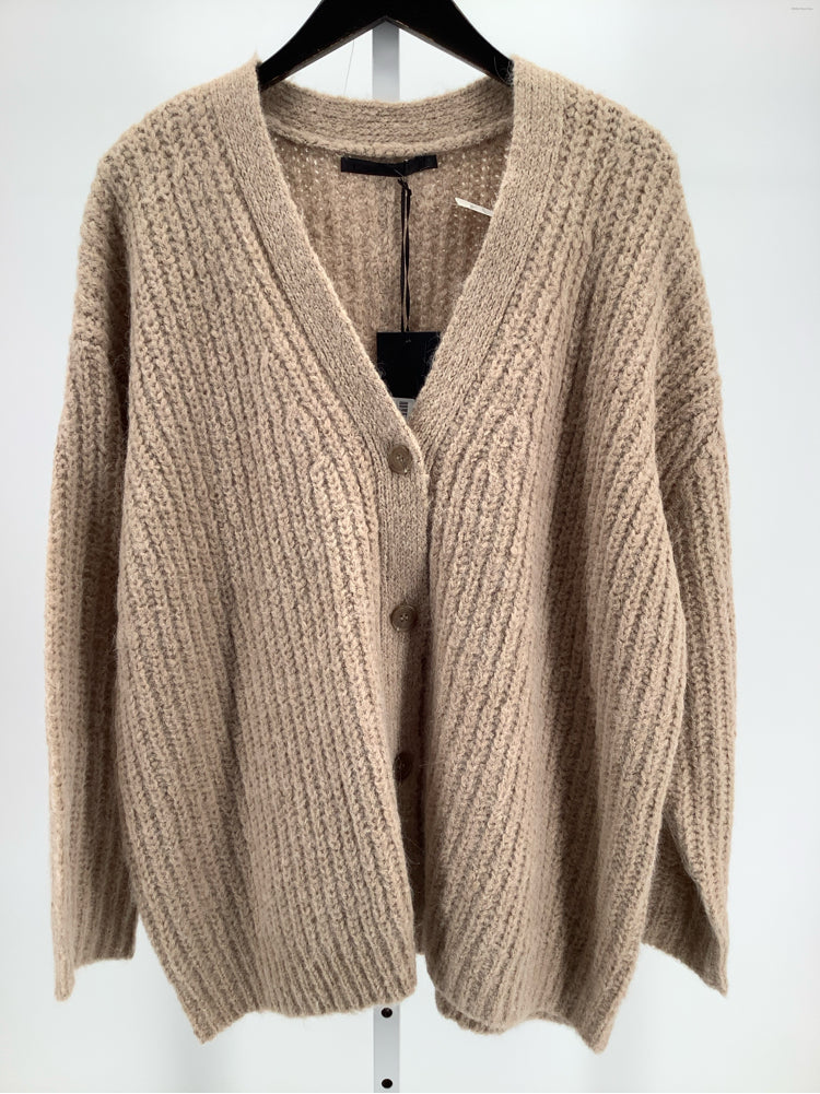 Jenni Kayne Size M Taupe Cocoon Cardigan