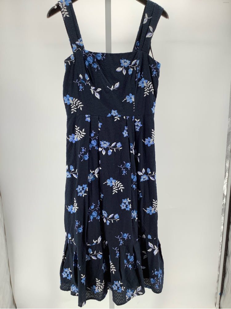 Antonio Melani Size 4 Navy multi Emilia Dress