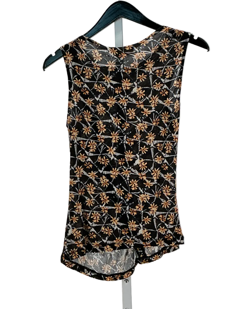 Ulla johnson Size M Black multi Medea Tank Top
