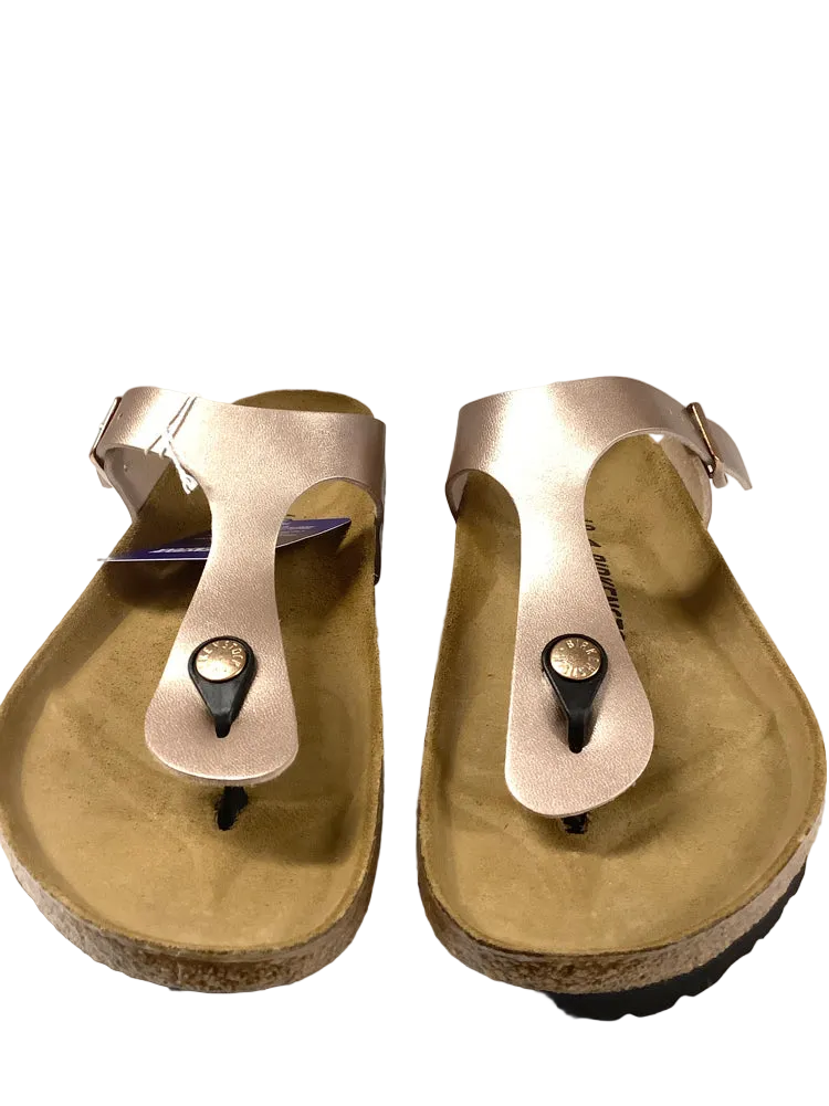 Birkenstock Shoe Size 9/9.5 Copper Gizeh Sandals
