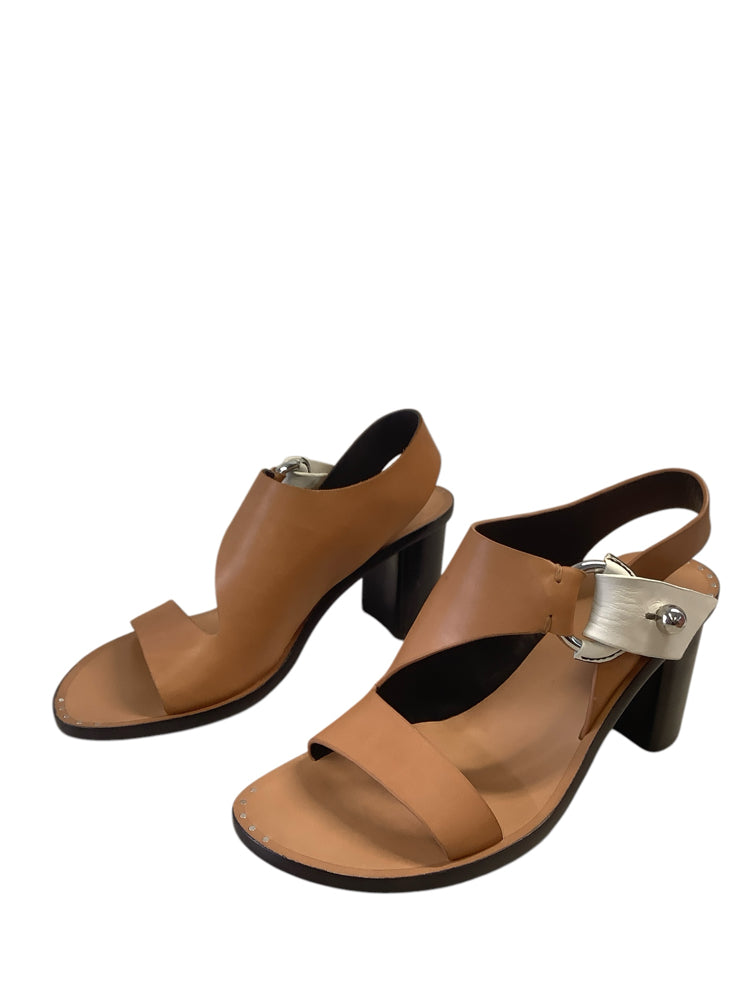 Rag & Bone Shoe Size 8 Tan & White Heel