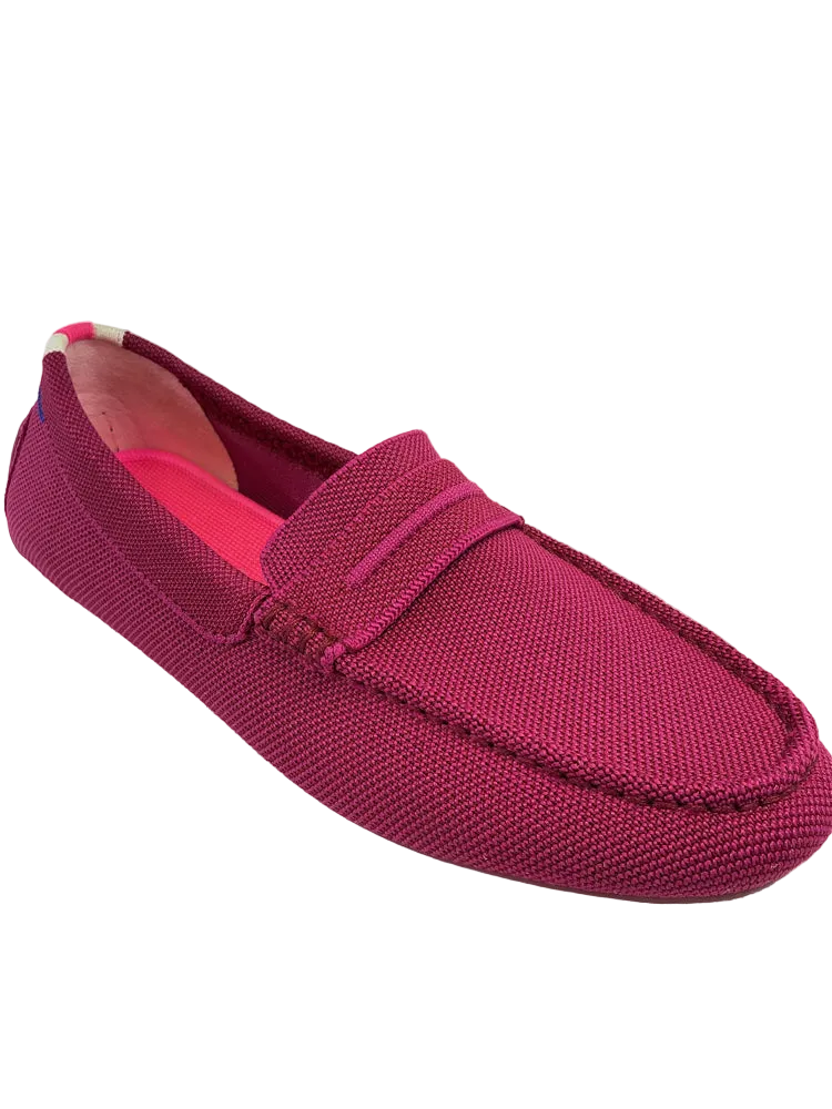 Rothy's Shoe Size 8.5 Fuschia The Driver Loafers