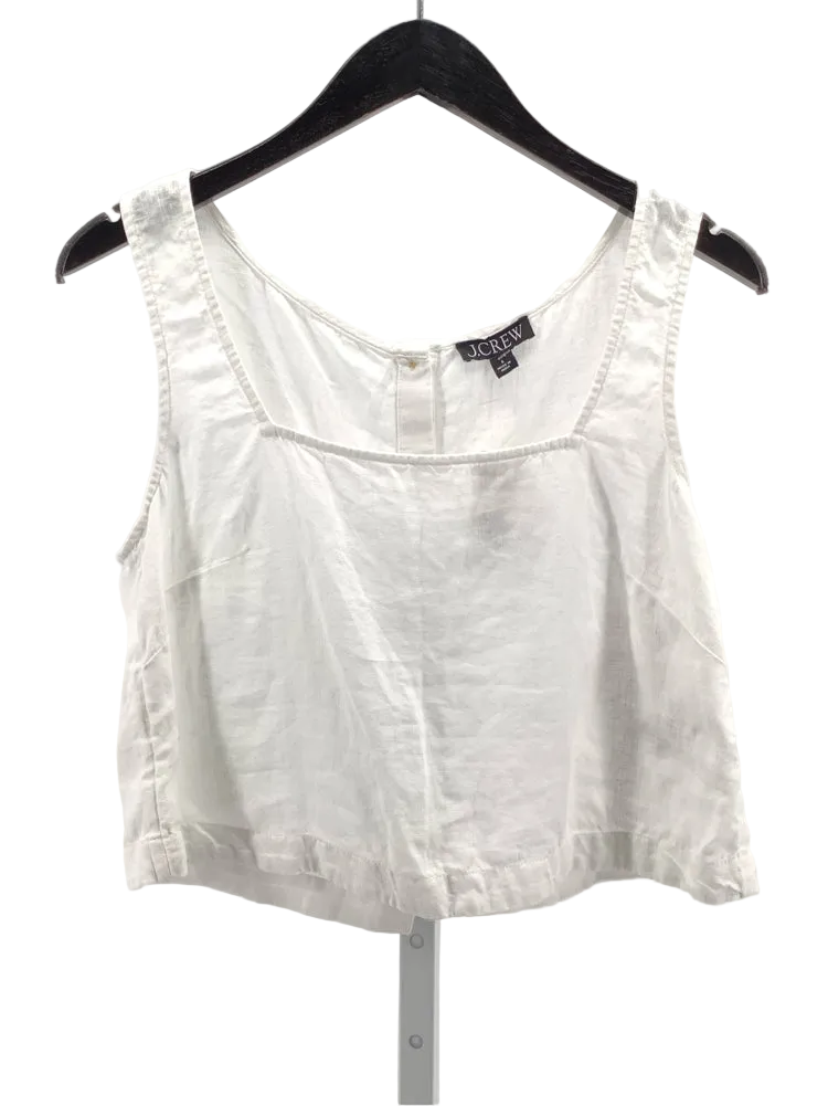 Jcrew Size S White Tank Top