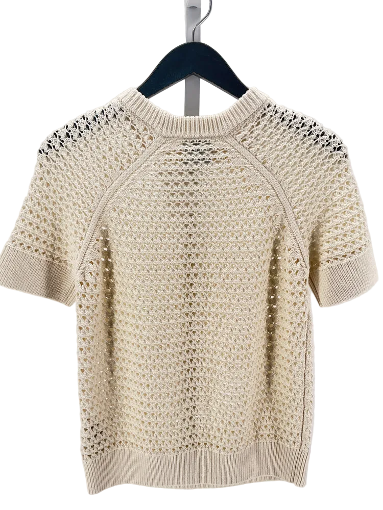Varley Size XS Cream Alva Sweater
