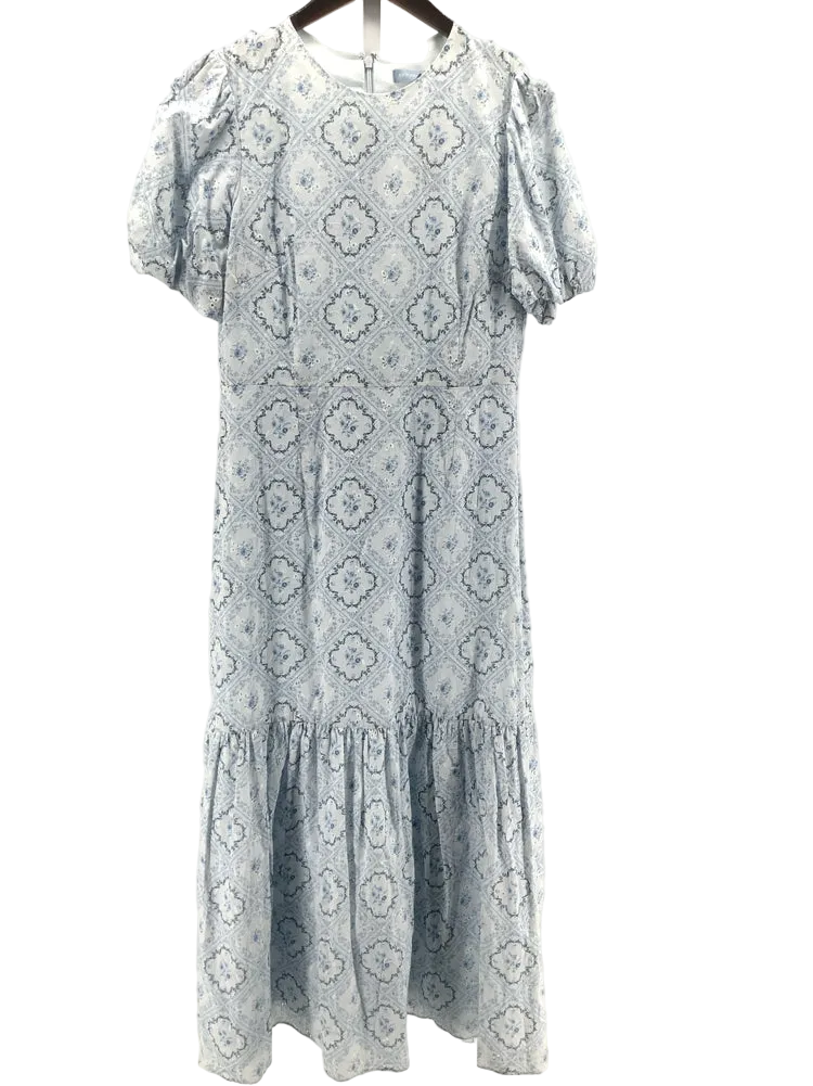 Antonio Melani Size 10 Blue & White Belmondo Dress