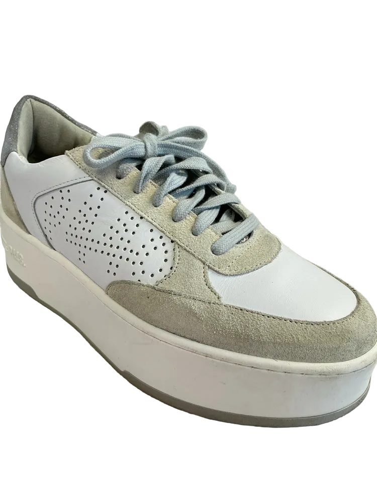P448 Shoe Size 7.5 White Sneakers