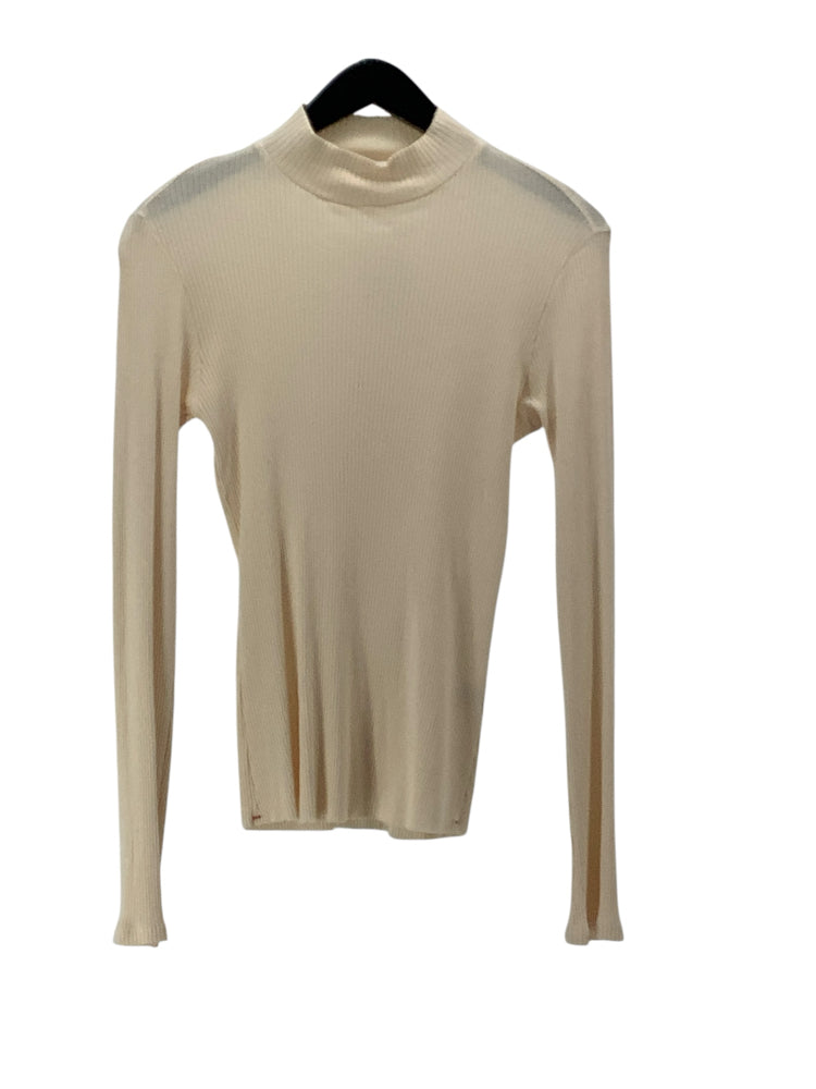 Xirena Size S Cream Turtleneck