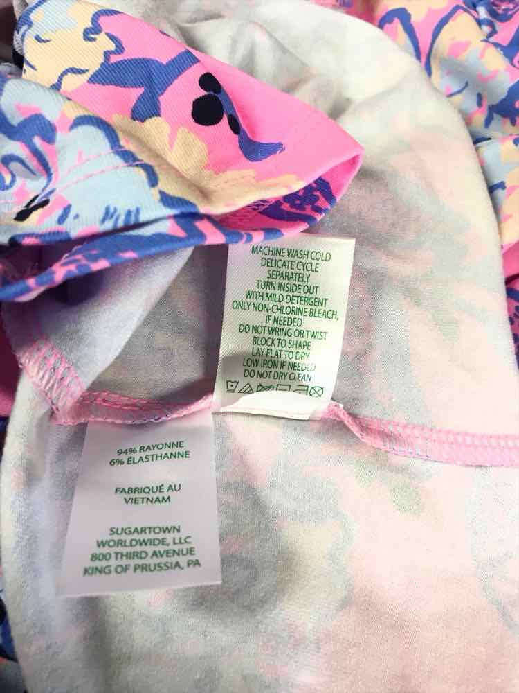Lilly Pulitzer Size 2 Blue Multi Dress