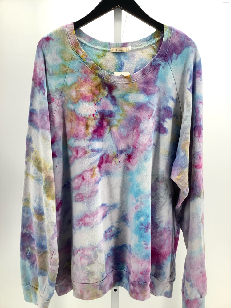allen allen Size L Brown Multi Sweatshirt