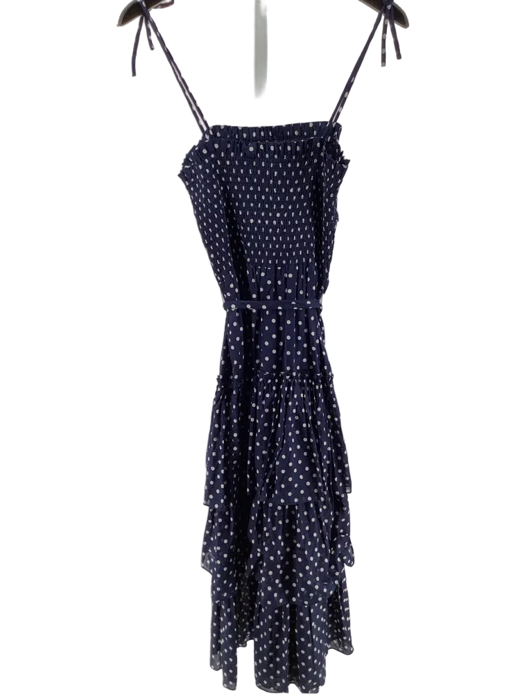 Tory Burch Size XS Navy & white Dress