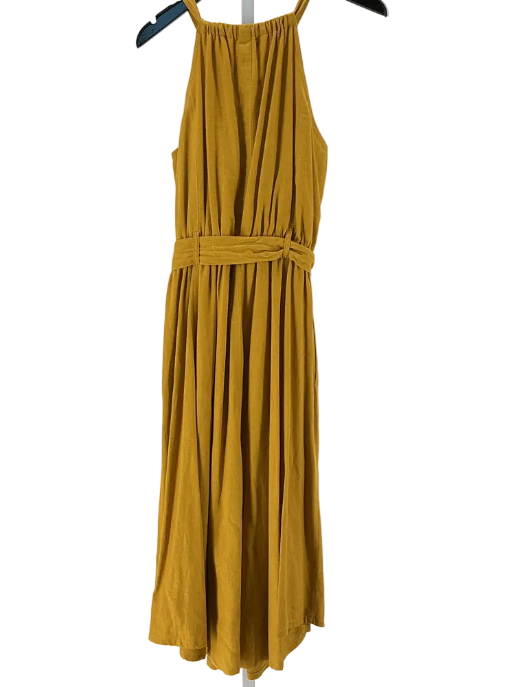 Evereve Size M Yellow Dress