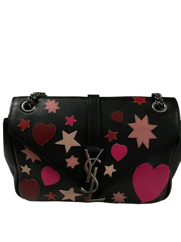 YSL Black multi Handbags