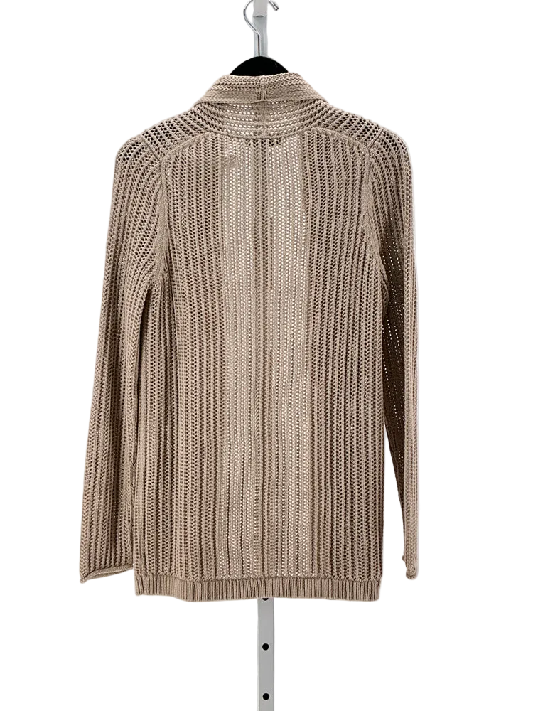 White + Warren Size XS Tan Cardigan