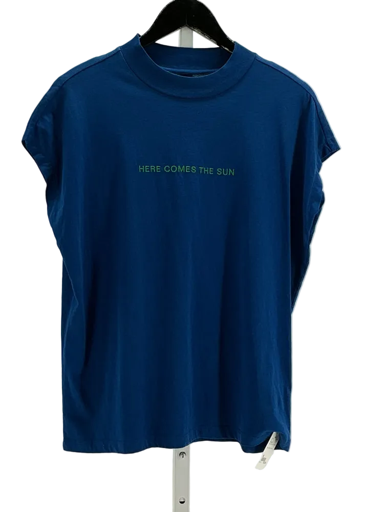 Thinking Mu Size XS Navy & Green Shirt