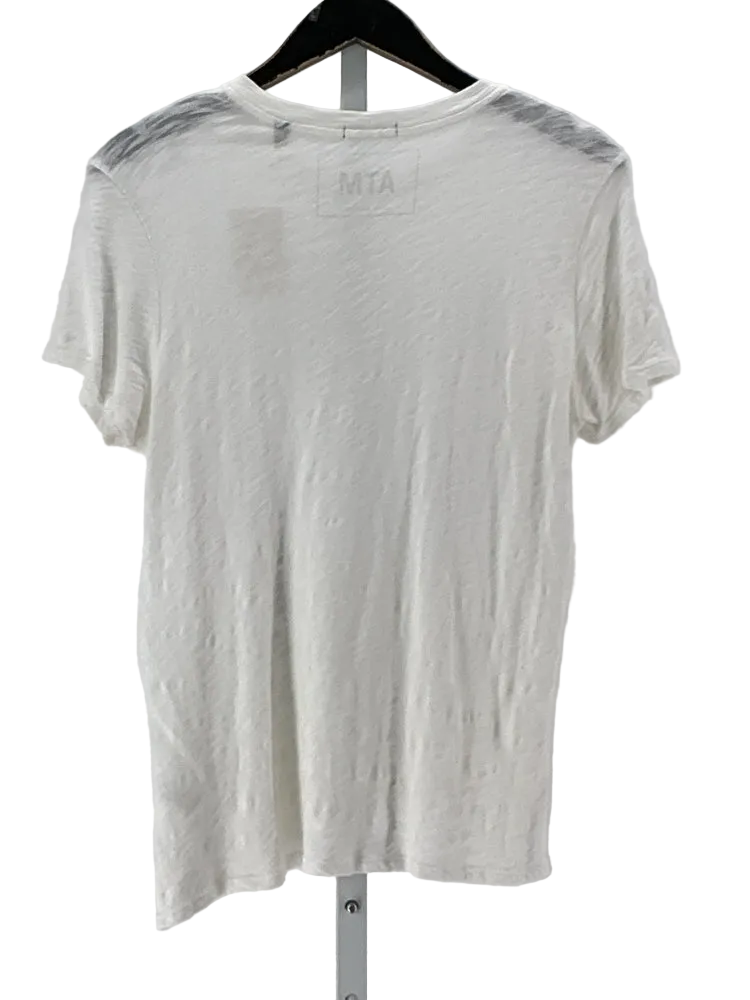 ATm Size L White Shirt