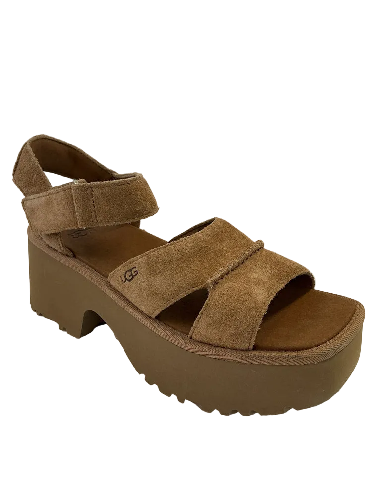 Ugg Shoe Size 8.5 Brown New Heights Sandals