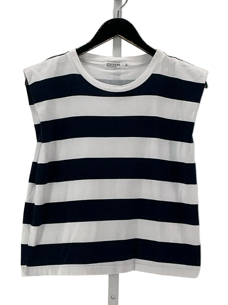 Stateside Size XS Navy & white Shirt