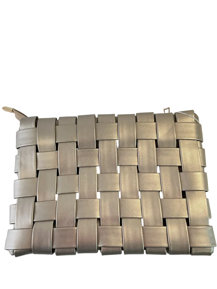 by anthropologie Silver Clutch