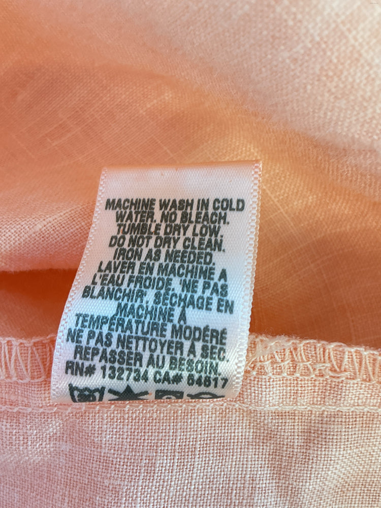 Bella Dahl Size L Orange Dress