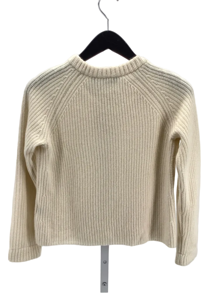 Jenni Kayne Size XS Cream Fisherman Sweater