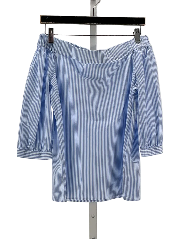 Brooks Brothers Size 2 Blue & White Shirt