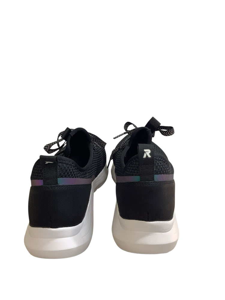 Rieker Shoe Size 9 Black Evolution Sneakers