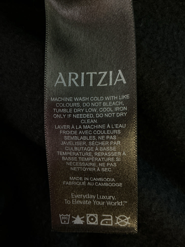 ARITZIA Size XS Black Sweatshirt