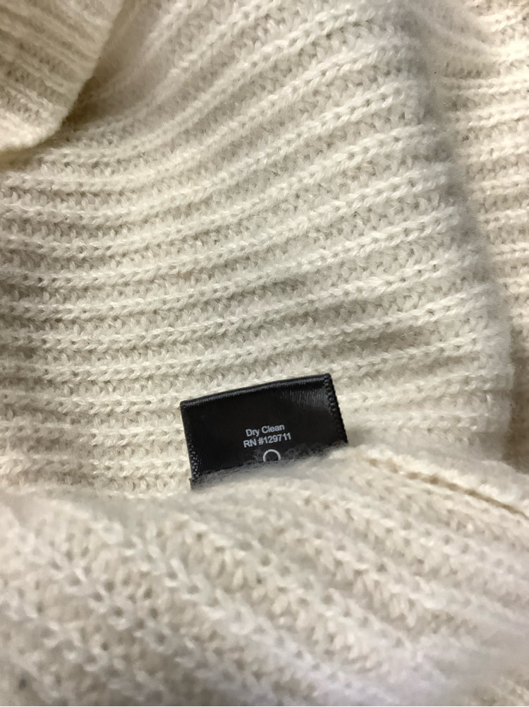 Jenni Kayne Size XS Cream Fisherman Sweater