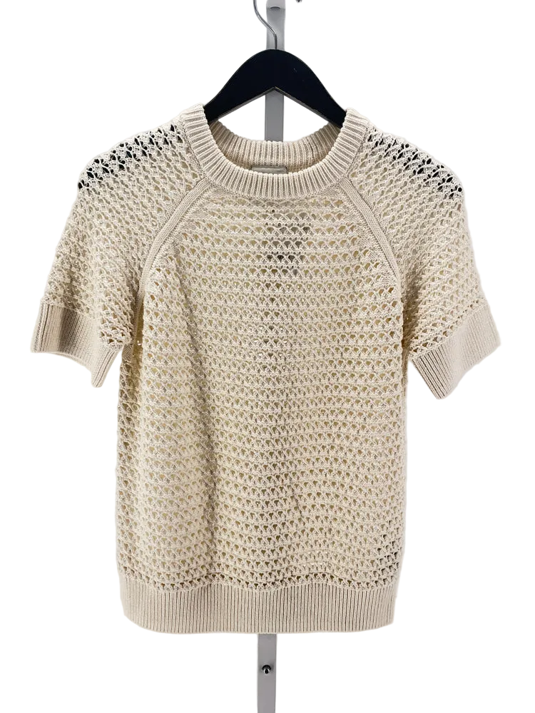 Varley Size XS Cream Alva Sweater