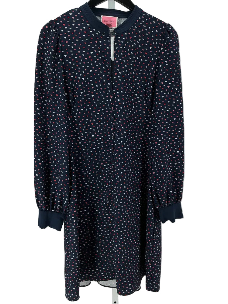 Kate Spade Size 8 Navy multi Dress