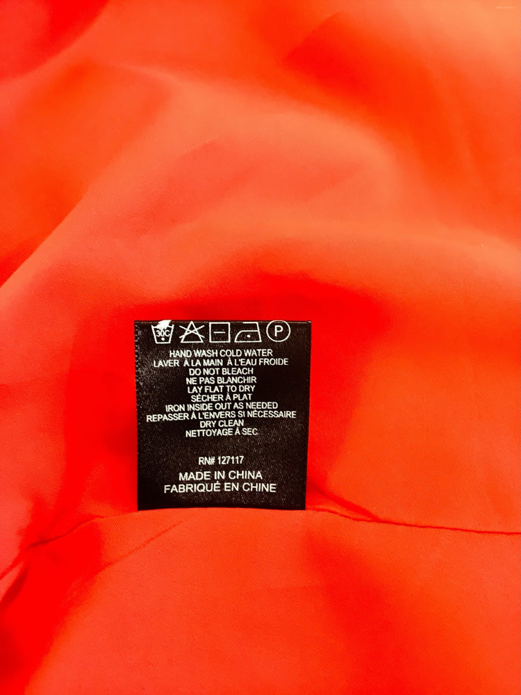 One 33 Social Size 8 Orange Dress