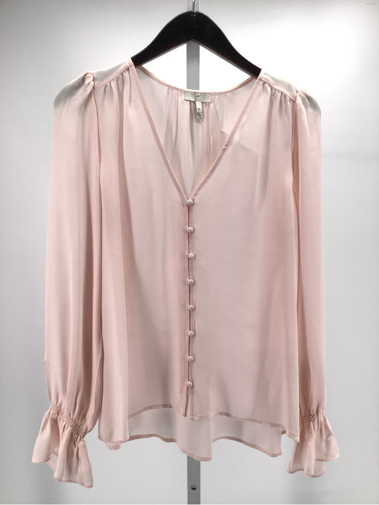 Joie Size M Light Pink Belona Shirt