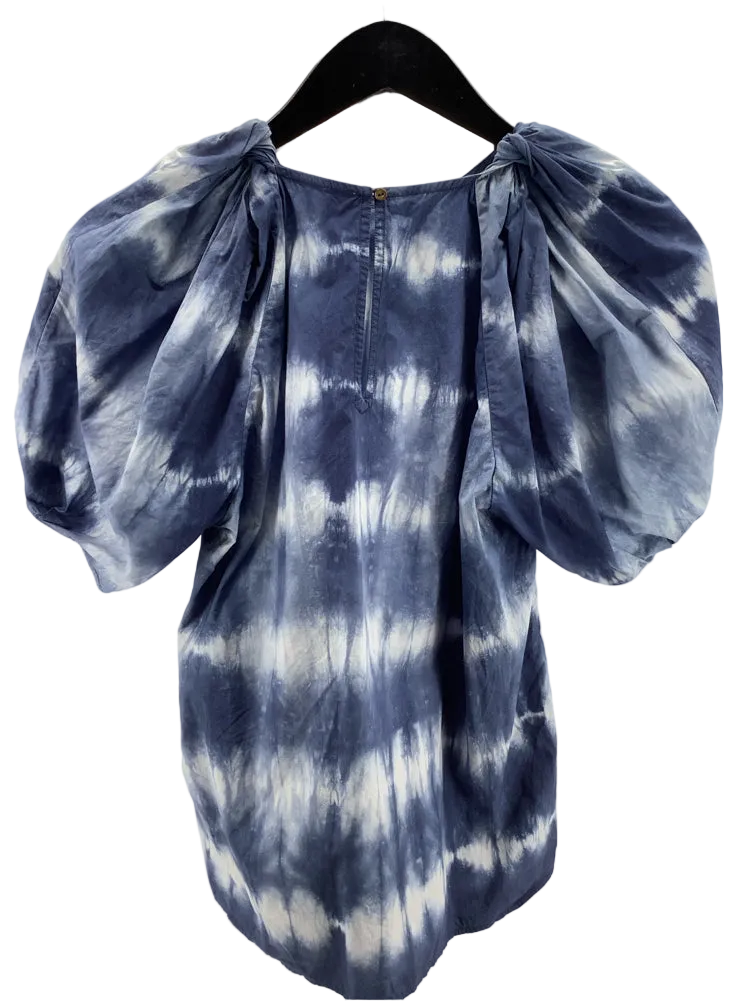 Ulla johnson Size 0 Blue & White WINONA Shirt