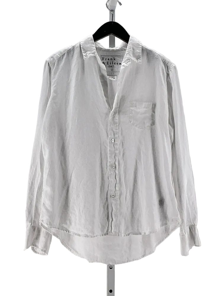 Frank & Eileen Size S White Shirt
