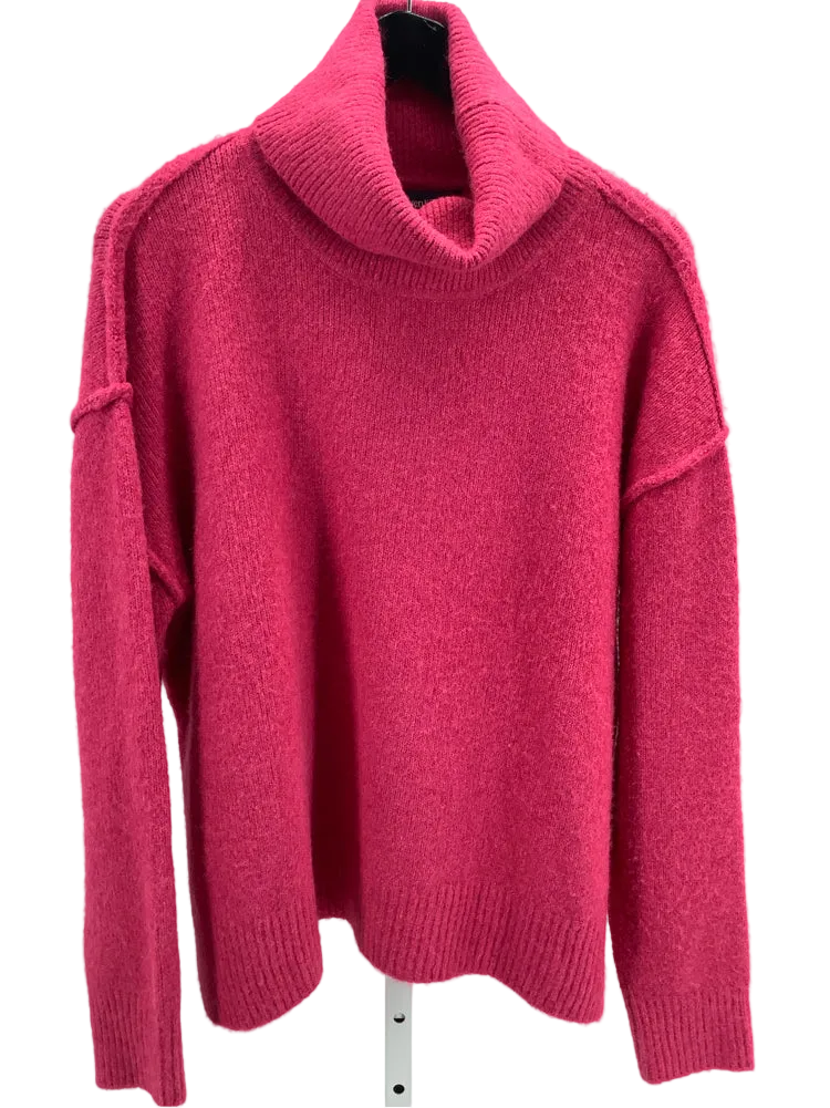 Karen Kane Size L Pink Sweater