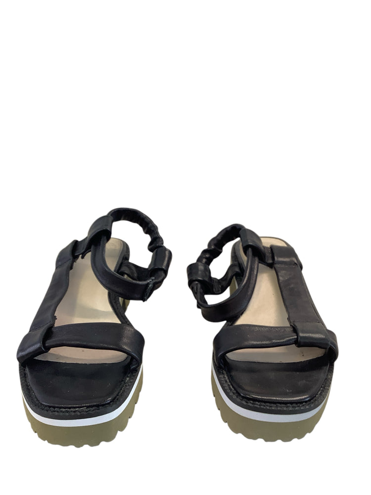 All Black Shoe Size 6.5 Black Sandals