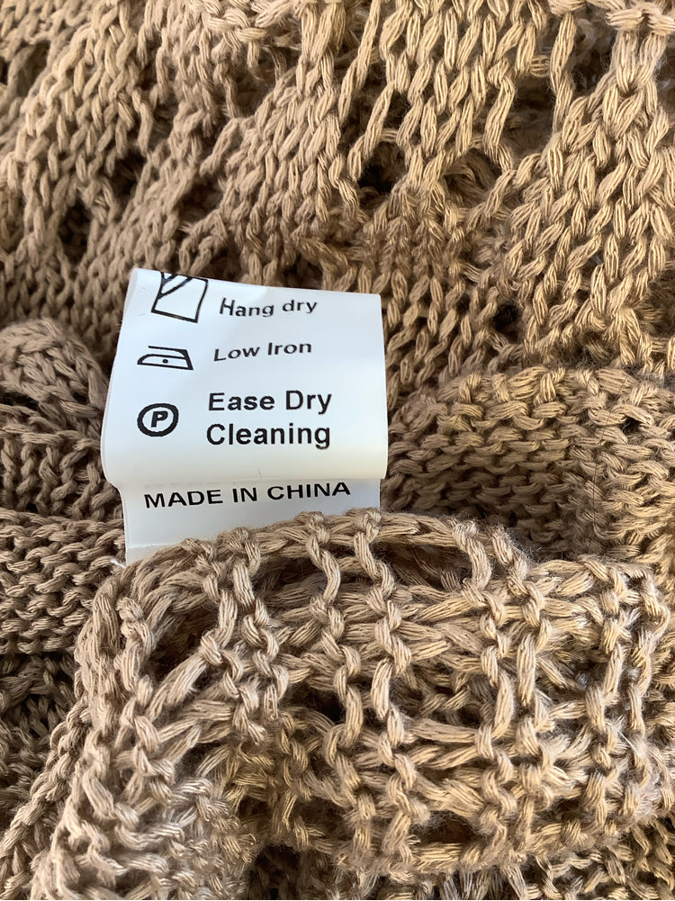 SNDYS Size M Tan Dress