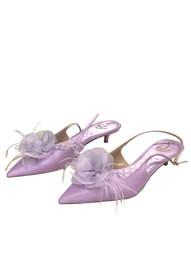 Sam Edelman Shoe Size 9.5 Lavender Heels