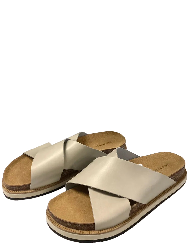 Free People Shoe Size 9 Tan Slides
