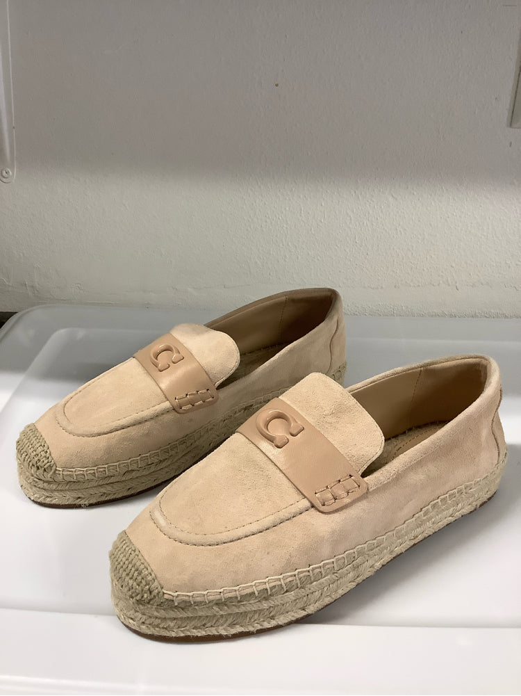 Coach Shoe Size 8 Tan Camilla Loafers