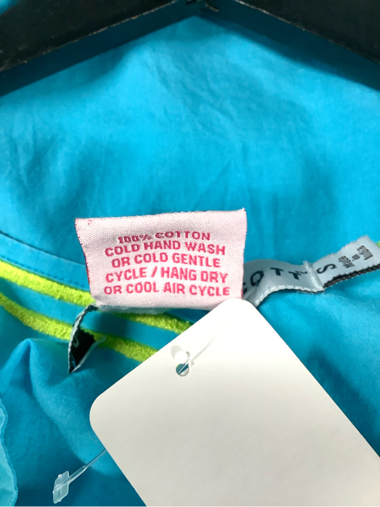 Gretchen Scott Size S Blue & Green Shirt
