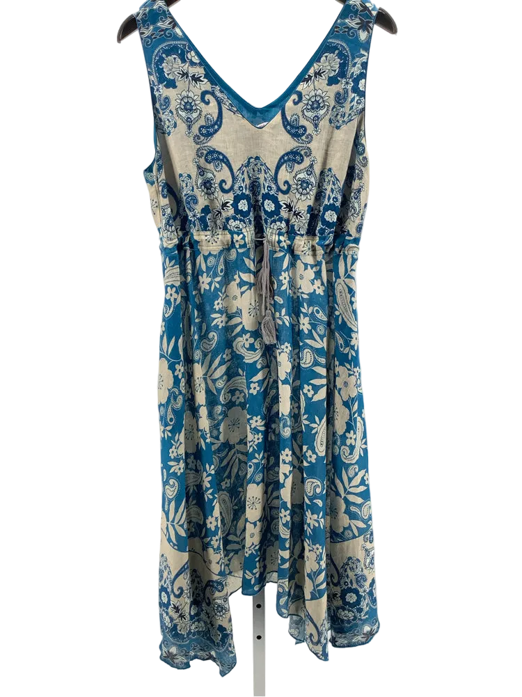 Johnny Was Size S Blue Multi Dress