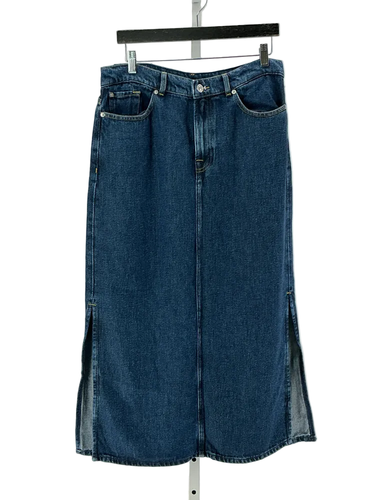 7 For All Mankind Size 29 Denim Skirt