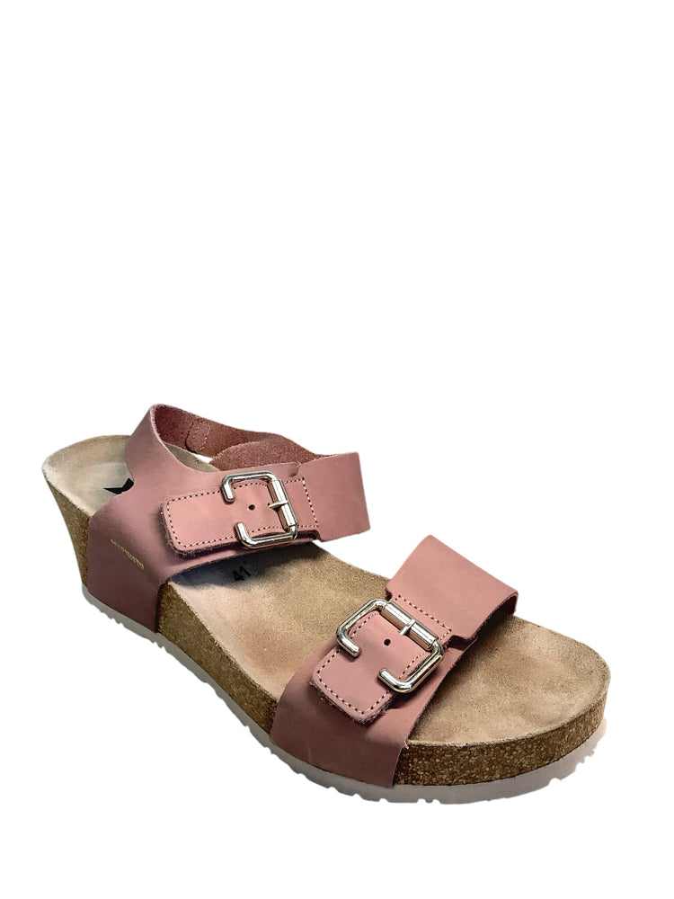 Mephisto Shoe Size 11 Pink & Tan Wedges