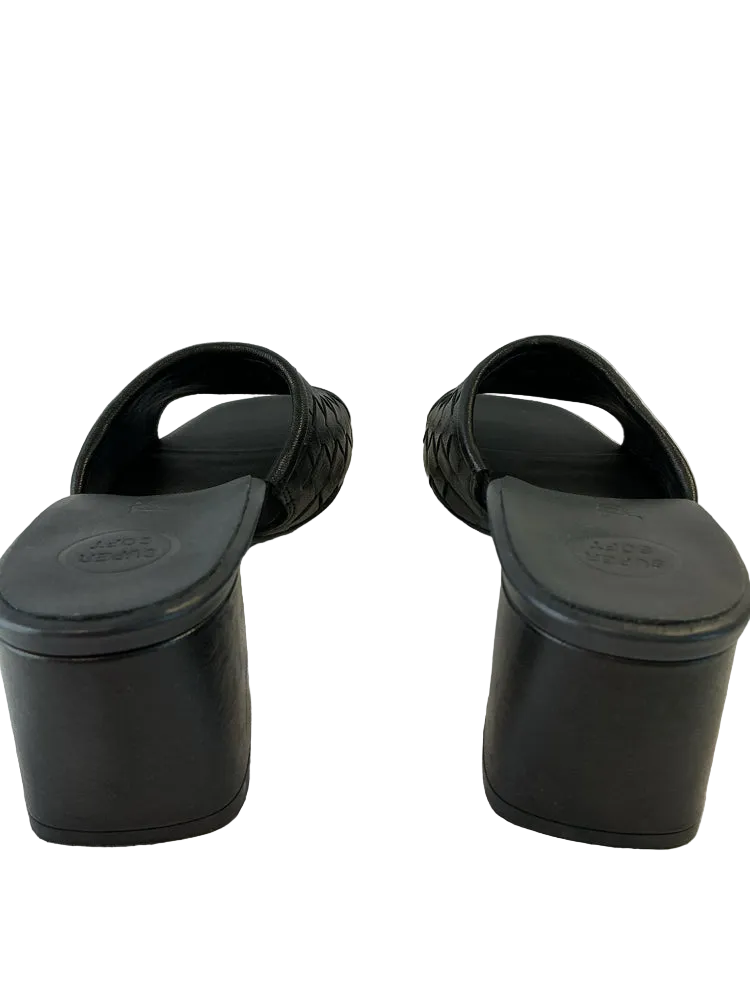 Paul Green Shoe Size 7 Black Tisha Mules