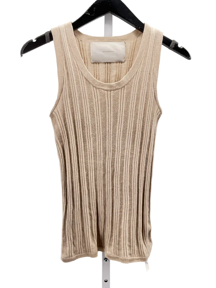 Atelier Delphine Size XS Tan Tank Top